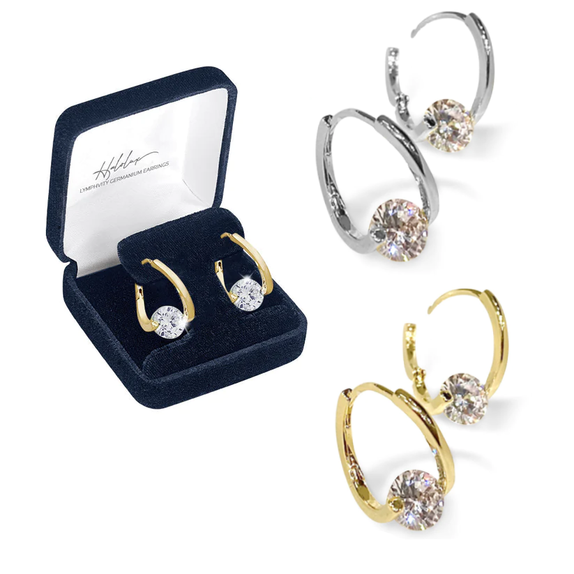 LAST DAY SALE - 80% OFF 💥 CZTICLE Lymphvity MagneTherapy Germanium Earrings