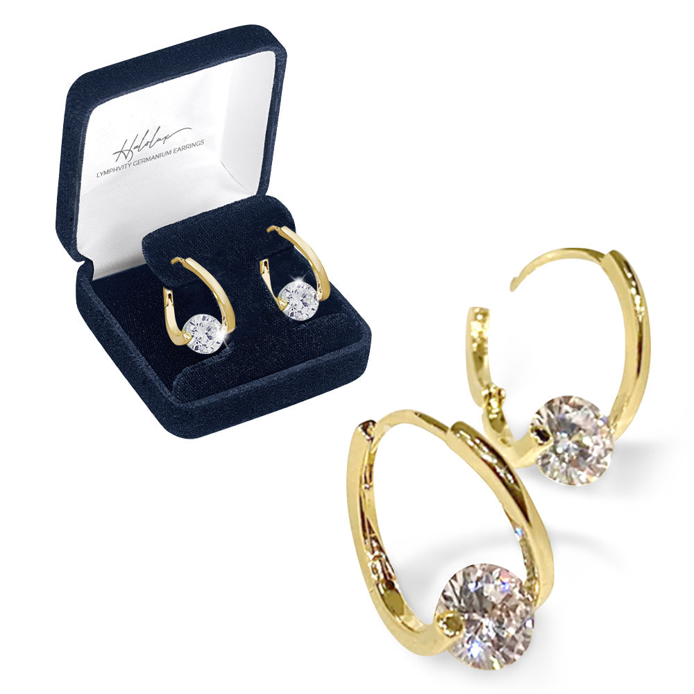 LAST DAY SALE - 80% OFF 💥 CZTICLE Lymphvity MagneTherapy Germanium Earrings