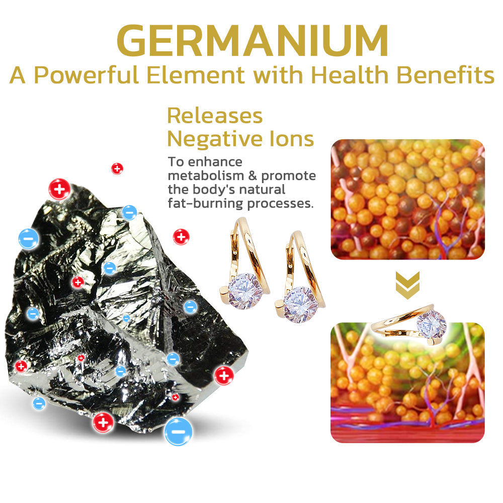 LAST DAY SALE - 80% OFF 💥 CZTICLE Lymphvity MagneTherapy Germanium Earrings