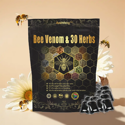 Last day to get 70% OFF: Aeehfeng™ Bee Venom & 30-Herb Detox Foot Soak Beads for Body Sculpting-South African Lymphoedema Association (SALA) Recommendation🐝🐝