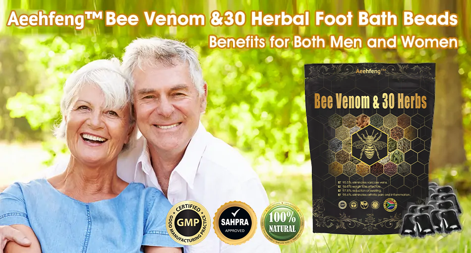 Last day to get 70% OFF: Aeehfeng™ Bee Venom & 30-Herb Detox Foot Soak Beads for Body Sculpting-South African Lymphoedema Association (SALA) Recommendation🐝🐝