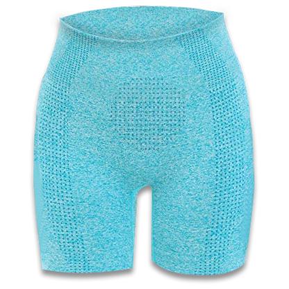 【Official Brand Store 🏆🔥】PEARLMOON™ Ice Silk Ion Fiber Repair Shaping Shorts (SAHPRA registered and approved, effectively addresses issues such as fat accumulation, stretch marks, skin laxity, lymphatic edema, varicose veins, and gynecological problems.)