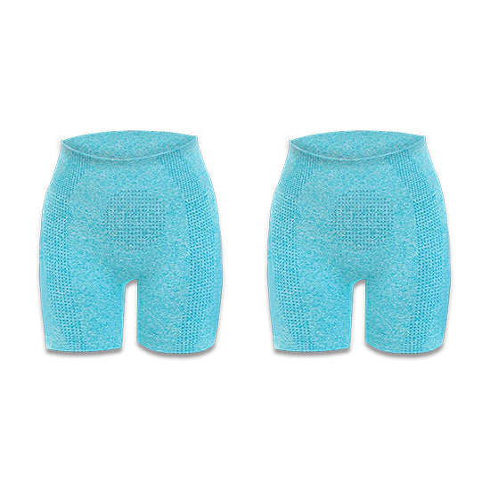 【Official Brand Store 🏆🔥】PEARLMOON™ Ice Silk Ion Fiber Repair Shaping Shorts (SAHPRA registered and approved, effectively addresses issues such as fat accumulation, stretch marks, skin laxity, lymphatic edema, varicose veins, and gynecological problems.)