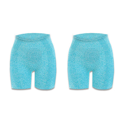 【Official Brand Store 🏆🔥】PEARLMOON™ Ice Silk Ion Fiber Repair Shaping Shorts (SAHPRA registered and approved, effectively addresses issues such as fat accumulation, stretch marks, skin laxity, lymphatic edema, varicose veins, and gynecological problems.)